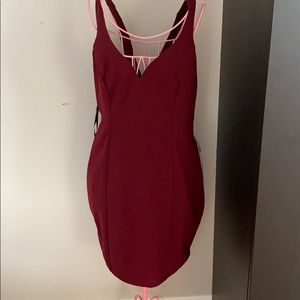 NWT B Darling Red Dress Strappy Junior 13/14